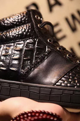 PhiliPP Plein High-Top Fashion Men Shoes--001